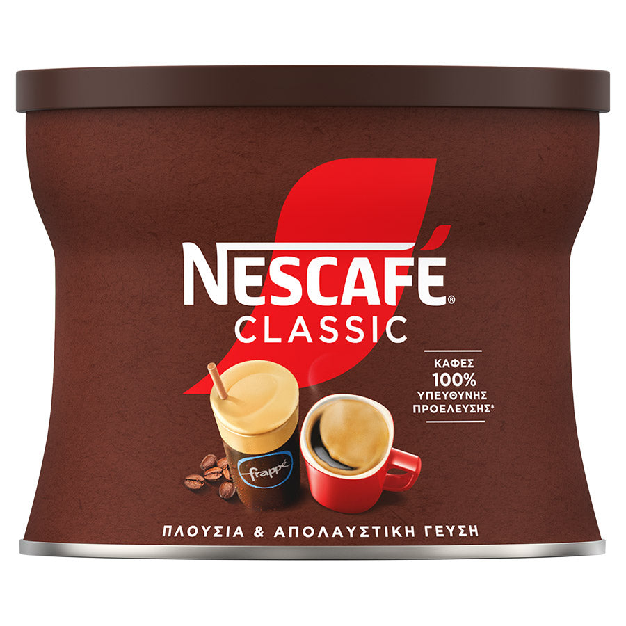 Nescafe Classic Καφές Στιγμιαίος 100γρ