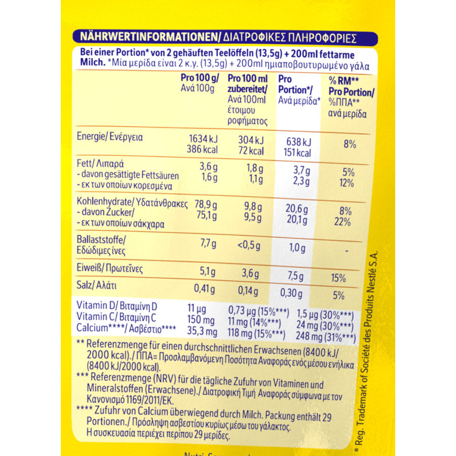 Nestle Nesquik Ρόφημα Κακάο 400γρ.